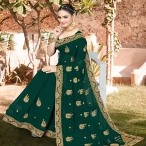 New Super Trending Georgette Saree Collection